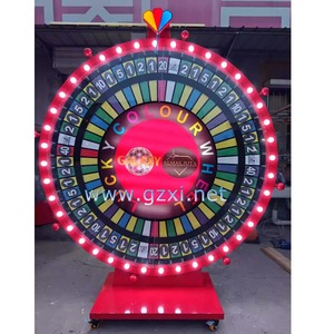 Huaxi <span class=keywords><strong>ล้อ</strong></span>นำ<span class=keywords><strong>โชค</strong></span>สุดๆ2.4เมตรไฟเทศกาลคริสต์มาสหมุนได้รางวัล<span class=keywords><strong>ล้อ</strong></span>เงินสดอิสระทำจากไม้ AC 220V - Product Image 6