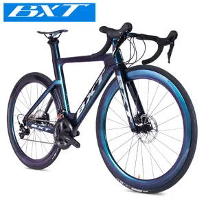 700C Carbon Complete Road Bike SHIMANO ST-R7020 2*11 Speed Racing Bike Disc Brake Road bicycle