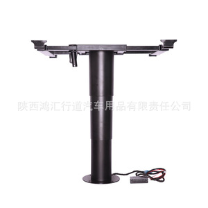 Mesa Eléctrica Elevable para RV, de Aleación de Aluminio, Ajustable en Cuatro Direcciones, Convertible en Cama con Almacenamiento en las Patas - Product Image 3