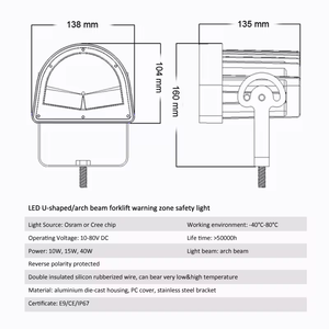 <b>LED</b> Safety <b>Lamp</b> Safety <b>Light</b> Pedestrian <b>Light</b> XRL1081M <b>LED</b> Safety <b>Lamp</b> Safety <b>Light</b> Pede - Product Image 5