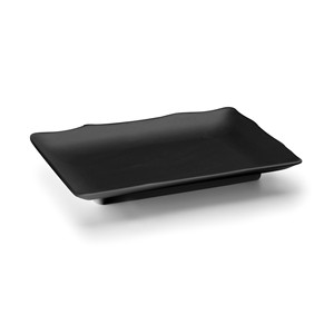 Vassoio rettangolare nero per servire la tavola - Product Image 1