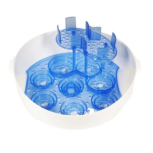 Stérilisateur de biberons pour 5 biberons, compatible micro-ondes, sans BPA, type Arc, pour bébés et enfants - Product Image 4