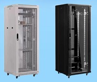 Armoires rack 2U/4U/6U/9U/12U/15U/18U/24U en acier laminé à froid pour équipements de surveillance réseau, amplificateurs et commutateurs – Chine