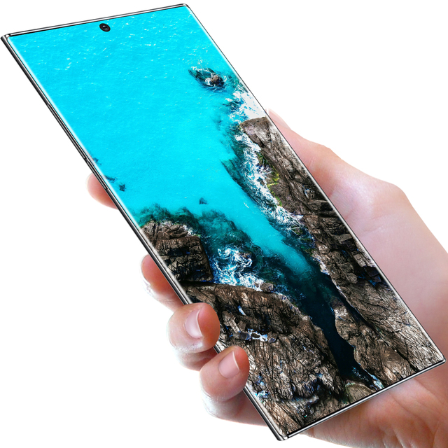 Hot Newest S40U 16GB+512GB Smartphone 7.3 Inch AMOLED Screen Android 12.0 5GTelephone Smartphone With Face Fingerprint Unlocked