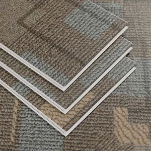 PVC الفاخرة الفينيل أرضيات LVT الفينيل بلاط SPC حجر البلاستيك المركب ألواح خشبية للأرضيات التجارية