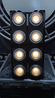 Haute qualité 8 pièces * 100W blanc chaud Concert scène Blinder lumière Led COB éclairage Blinder matrice faisceau lumineux