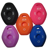 Étui de protection en silicone pour clé télécommande, compatible avec les séries 3, 5 et X de BMW