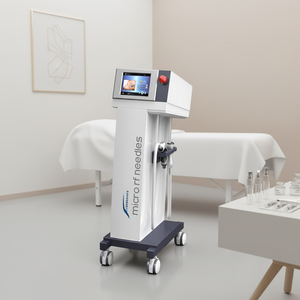 Appareil de beauté à <span class=keywords><strong>radiofréquence</strong></span> à micro-aiguilles fractionnées verticales à 2 poignées pour le raffermissement cutané, l'anti-âge et l'élimination des cicatrices - Product Image 1