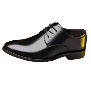 Chaussures décontractées pour hommes Baskets à la mode Mocassins de marche pour le bureau Chaussures en cuir Oxford pour homme