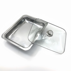 Grille <span class=keywords><strong>de</strong></span> cuisson en acier inoxydable à quatre coins <span class=keywords><strong>pour</strong></span> four, idéale <span class=keywords><strong>pour</strong></span> la vente directe, les restaurants, la maison, le <span class=keywords><strong>camping</strong></span> et les buffets. - Product Image 2