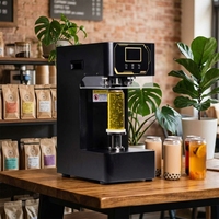 Machine à couvercles de canettes électrique entièrement automatique CE de haute qualité 100V/220V pour boissons gazeuses, bière, café et emballage de cartons