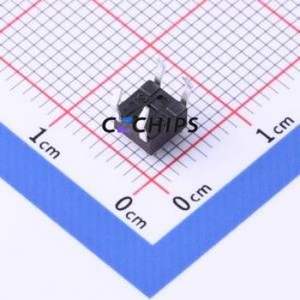 TSC016A03818A Tactile Switch Through hole Component (THT)-4P,4.5x4.5mm Switch Round Button 1.8N Through Hole 4.5mm - Product Image 2