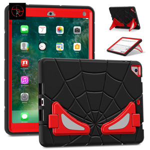 Trẻ em dễ thương đáng yêu cứng PC trường hợp Silicone Bìa Tablet chủ đứng trường hợp đối với iPad 10.2inch 9.7inch 6 không khí <span class=keywords><strong>2</strong></span> 4 5 11inch 10 - Product Image 1