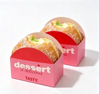 Boîtes en papier à emporter pour la pâtisserie, sandwichs aux œufs épais, hamburgers, toasts, beignets et donuts – Emballage