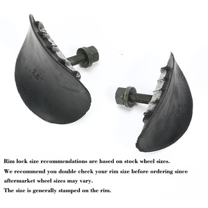 ตัวล็อคยางรถมอเตอร์ไซค์ Zuqing สำหรับยางขนาด 1.60 1.85 2.15 2.50 นิ้ว สำหรับรถออฟโรด ป้องกันการลื่นไถล - Product Image 5