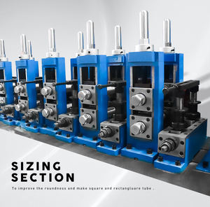 Harga pabrik mesin pembuat pipa baja karbon otomatis garis pabrik tabung <span class=keywords><strong>ERW</strong></span> frekuensi tinggi mesin las mesin Motor - Product Image 4