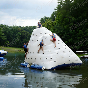Plataforma de Buceo para Relajación, <span class=keywords><strong>Torre</strong></span> Inflable de PVC de Grado Comercial para Adultos, Pared de Escalada para Juegos - Product Image 6