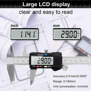 Precios al por mayor: Regla de acero inoxidable, Calibrador digital electrónico, Calibrador digital - Product Image 4