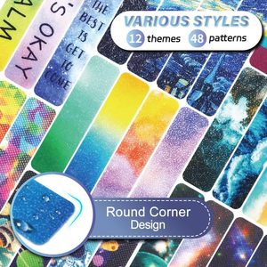 6PCS 10X 2.5CM Bandes Calmes Anxiété Soulagement Sensoriel Fidgets Stress Libération Goutte D'eau Granulaire Tactile Texturé Autocollant - Product Image 2