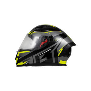 Casque intégral Befast Double visière Befast Dinamic Fluo Yellow Graphics XS - Product Image 1