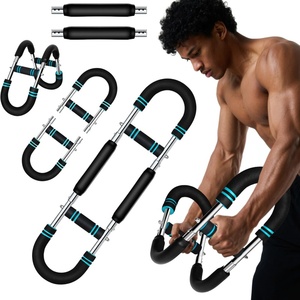 Equipo de Entrenamiento de Fuerza y Músculo Ajustable, Ejercitador de Pecho Portátil, Agarraderas para Gimnasio en Casa, <span class=keywords><strong>Entrenador</strong></span> de Brazos Twister - Product Image 1