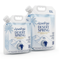Poche souple alimentaire avec robinet pour eau potable, sac d'emballage liquide pour le stockage de boissons et d'eau