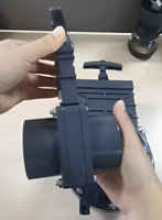 Vanne à opercule manuelle en PVC-U pour systèmes d'irrigation agricole, pression 0,35 MPa, taille de port DN32-DN150, fournie directement par l'usine
