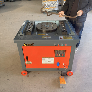 <strong>Factory</strong> Direct Sales GW55 CNC Type Automatic CNC <strong>Rebar</strong> Reinforced Fuselage Efficient Operation Round Steel Bar Bending Machine - Product Image 1