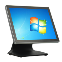 Système de point de vente pour restaurant, écran tactile, Windows 10, machine de point de vente 17 pouces, processeur Intel Core I5, caisse enregistreuse, terminal de paiement hors ligne