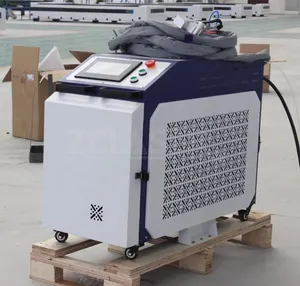 Sıcak satış pas temizleme aracı temizleyici 1000W 1500W CW sürekli Fiber lazer temizleme makinesi