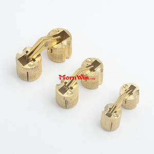 Bản Lề Thùng Bằng Đồng Bản Lề Cửa Ẩn Hình Trụ Giấu Kín Bằng Đồng Thau Cho Đồ Nội Thất Đồ Kim Khí - Product Image 2