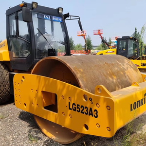 Fabriqué en Chine, rouleau vibrant de 10t avec double tambour et moteur Kama, pesant 4 tonnes, rouleau de capacité d'ingénierie - Product Image 1