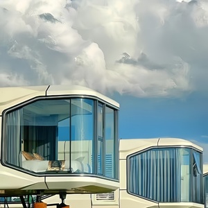 <span class=keywords><strong>Casa</strong></span> Mobile Prefabbricata Modulare con Telaio Zincato, Villa di Lusso Moderna, <span class=keywords><strong>Casa</strong></span> Capsula con Sistema Intelligente - Product Image 2