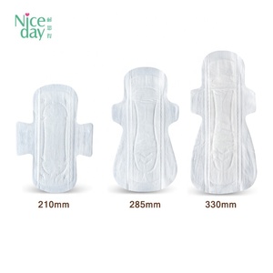 Serviette hygiénique ultra-fine 100% coton biologique avec protection anti-fuites pour flux abondant - Product Image 3