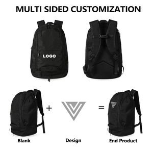 حقيبة رياضية مخصصة، حقيبة ظهر رياضية، حقائب مدرسية، حقيبة ظهر للسفر والتنزه، حقيبة ظهر لكرة السلة وكرة القدم، حقيبة تنس وكرة سلة - Product Image 2