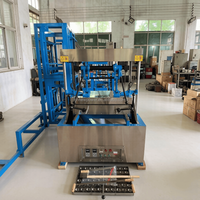 Machine à gaufres en forme de cornet de crème glacée en acier inoxydable 304, petite machine à fabriquer des cornets comestibles pour café et thé