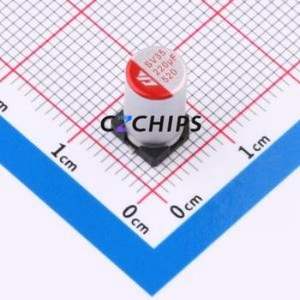 Condensateur solide SMD SV221M350E11R5R1Z00ZZ, D6.3xL11.5mm (Capacité : 220uF) (Précision : 20%) Tension nominale : 35V - Product Image 1