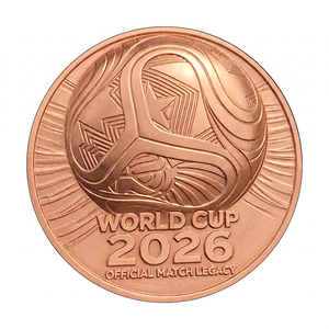Pièce <span class=keywords><strong>de</strong></span> monnaie <span class=keywords><strong>du</strong></span> <span class=keywords><strong>monde</strong></span> <span class=keywords><strong>2026</strong></span> <span class=keywords><strong>du</strong></span> Mexique en cuivre pur <span class=keywords><strong>de</strong></span> 1 oz, commémorative des monuments mexicains, objet <span class=keywords><strong>de</strong></span> collection <span class=keywords><strong>de</strong></span> <span class=keywords><strong>football</strong></span>, impression UV - Product Image 2