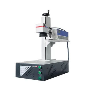 Portable all-in-one laser marking machine UV engraving leather acrylic crystal plastic fiber optic engraving