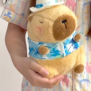 Peluche Capibara Ultra Morbido per Abbracciare, Decorazione Perfetta per Scrivania e Letto, Regalo Ideale per il Relax - Product Image 4