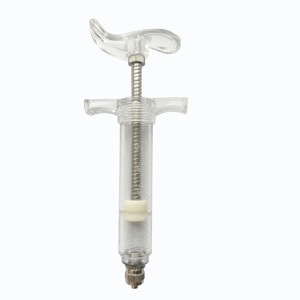 Jeringa inyectora veterinaria automática Guanyifarm, 10ml, 20ml, 30ml, 50ml, jeringa de vacuna TPX para granja avícola, cerdo, garantía de 1 año - Product Image 1