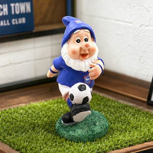 Divertida Figura de Gnomo de Jardín de Fútbol de Poliresina Ecológica de 11.26 Pulgadas, Decoración Deportiva para Exteriores, Colores de Equipo Personalizados Disponibles - Product Image 5