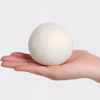 Meilleures ventes 2023, produits tendance, nouveaux produits de lavage, éco, biologique, laine mérinos faite à la main, boules de séchage en feutre de laine, 6 pièces, comme vu à la télévision