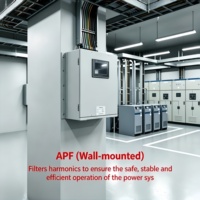 Filtre de puissance actif APF avancé à économie d'énergie, 30A-150A, 6 prises, équipement de réduction de la consommation électrique à usage industriel