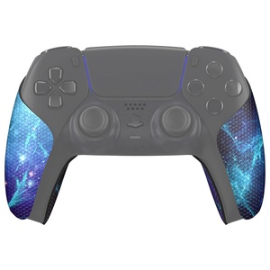 PlayVital Blue Nebula - Almohadillas de Goma Suave con Textura Profesional Antideslizantes y Absorbentes del Sudor para el Control de PS5 - Product Image 1