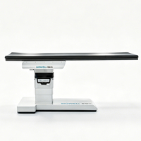 Table d'opération radiolucente en fibre de carbone 360 °   Table chirurgicale électrohydraulique transparente aux rayons X pour la chirurgie de cardiologie et l'ERCP