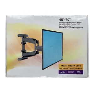 Supporto a Sbalzo per TV LED, LCD, Plasma con Gestione Cavi Integrata 45-70 Pollici - Product Image 2