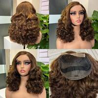 Perruque à fermeture en dentelle sans colle 5x5 |   Cheveux humains brésiliens Remy super double drawn |   Perruque en dentelle transparente bouclée et volumineuse pour femmes