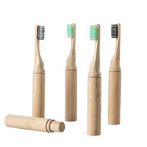 Morbido di bambù spazzolino da denti per bambini eco-friendly usa e getta con setole <span class=keywords><strong>Bio</strong></span>- Nylon uso a casa - Product Image 6
