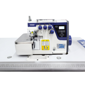 Máquina de Coser Overlock Industrial de Cuatro Hilos de Alta Velocidad GT917D-4 con Motor, Nueva y Fácil de Operar - Product Image 1